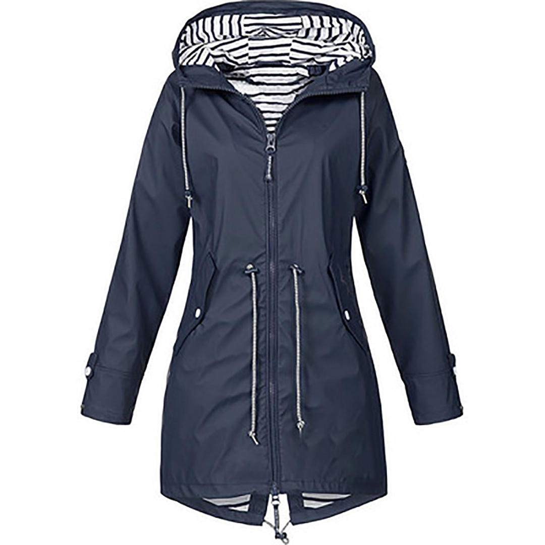 Natasja | Damen Regen Windbreaker | Lange