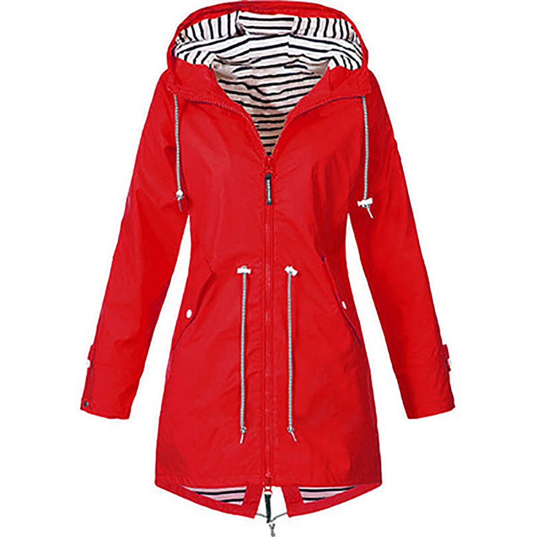 Natasja | Damen Regen Windbreaker | Lange