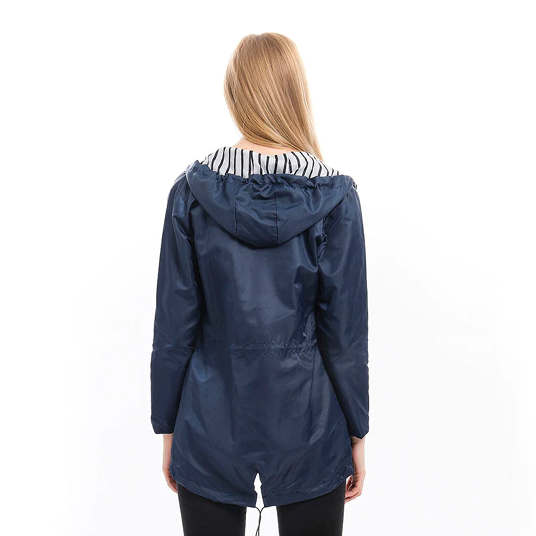 Natasja | Damen Regen Windbreaker | Lange