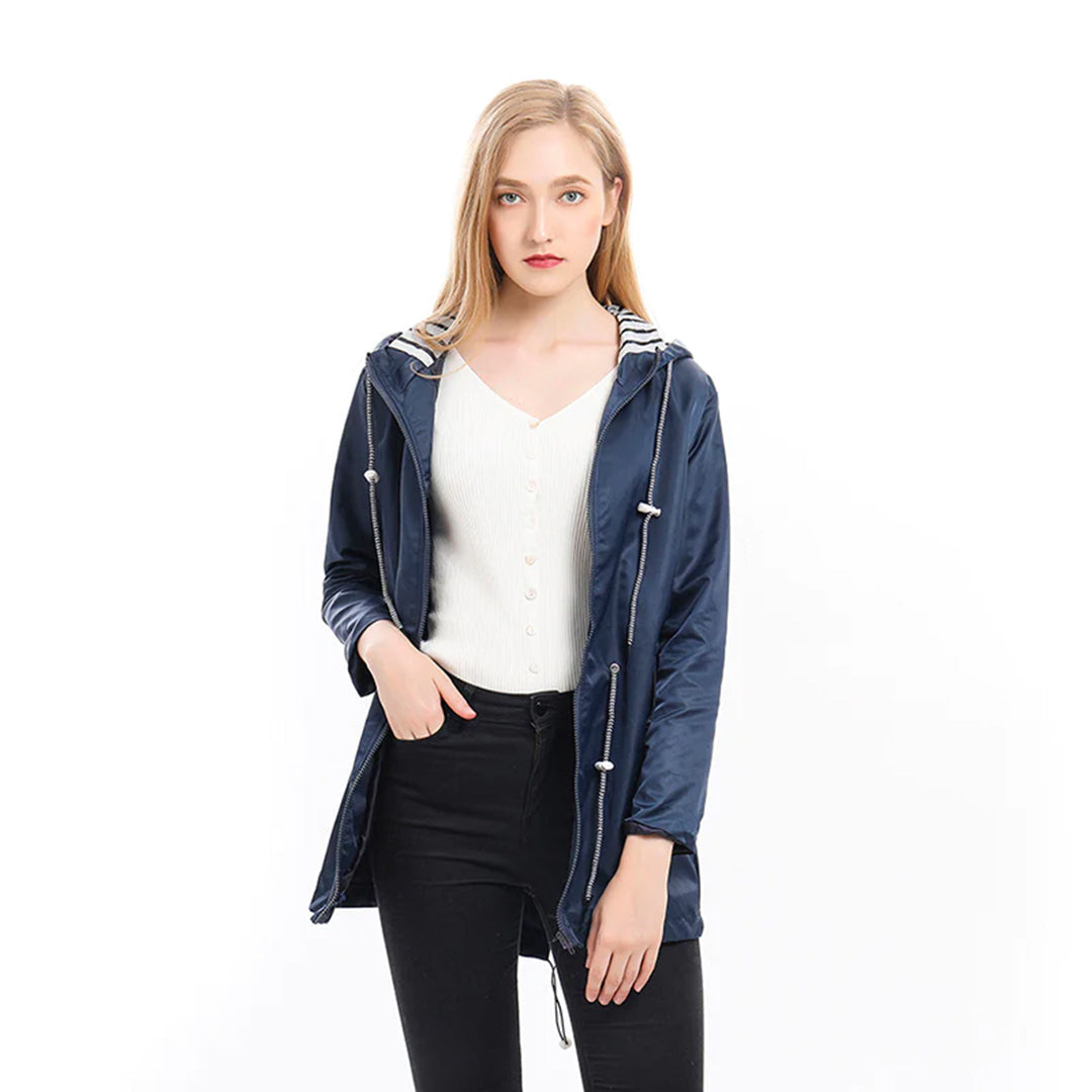 Natasja | Damen Regen Windbreaker | Lange