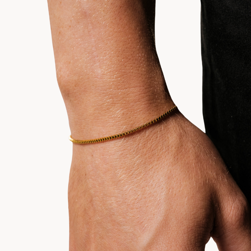 Box Bracelet (Gold)
