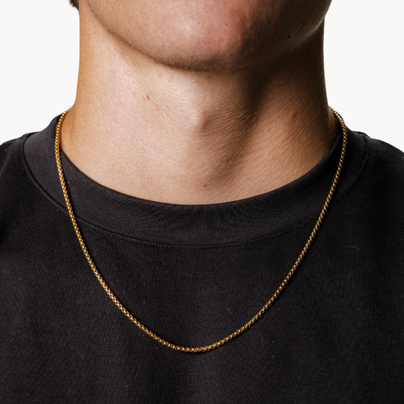 Wheat Chain 2MM (Gold)