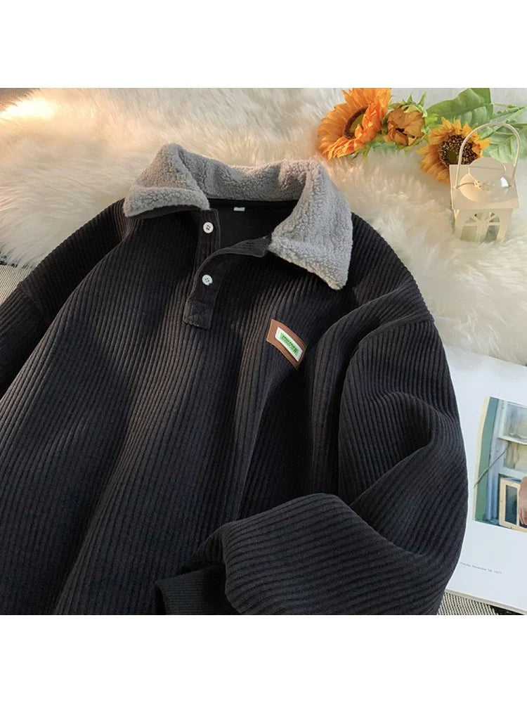 Danor - Stilvoller Fleece Winterpullover für Herren