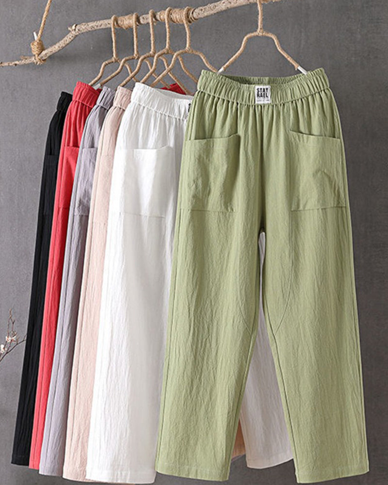 Weite luftige Damenhose