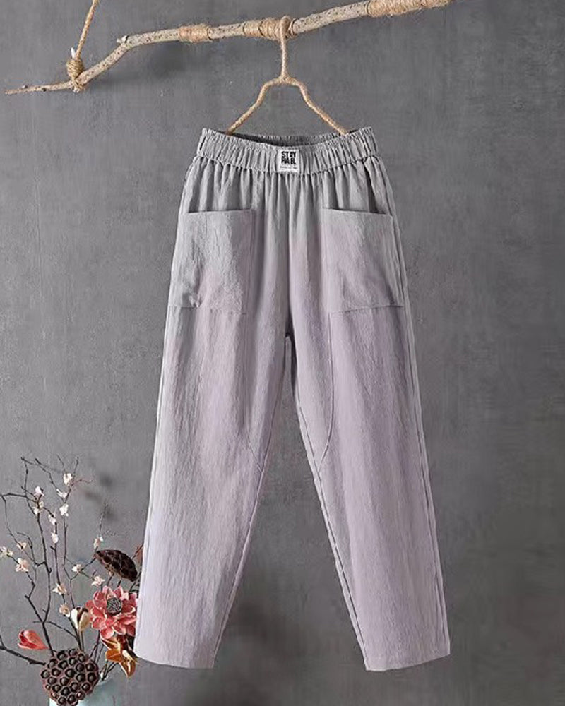Weite luftige Damenhose