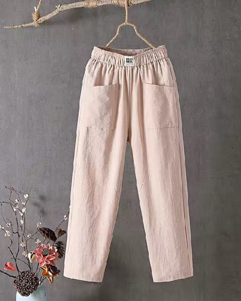 Weite luftige Damenhose