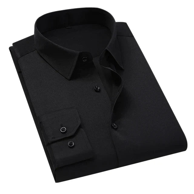 Oliver | Herren Formelles Langarmhemd mit Tasche