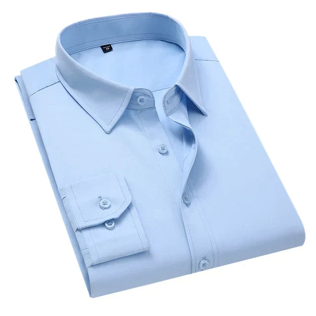 Oliver | Herren Formelles Langarmhemd mit Tasche