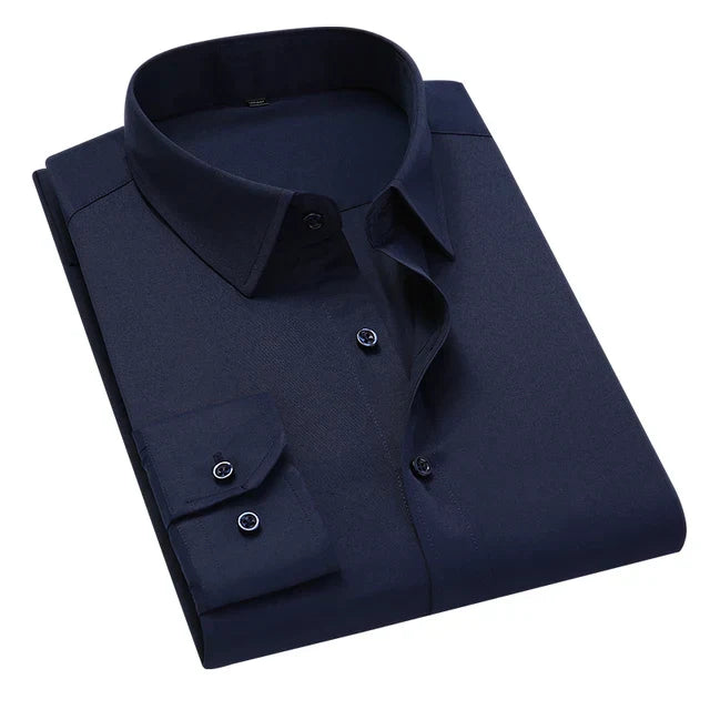 Oliver | Herren Formelles Langarmhemd mit Tasche
