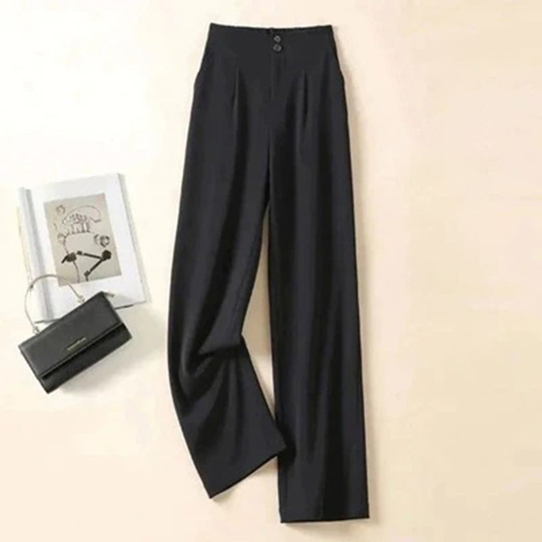 Weite Hose mit Hohem Bund | Leichte Stoffmischung | Elegant und Luftig