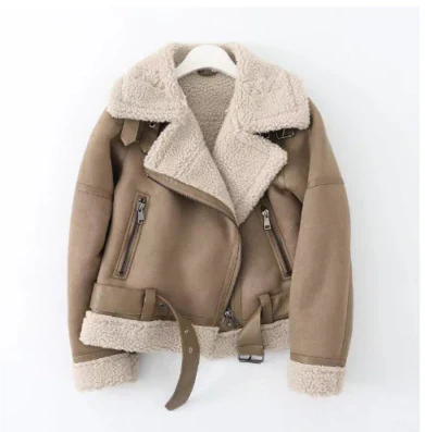 Weiche Jacke für mit Seitentaschen für Damen