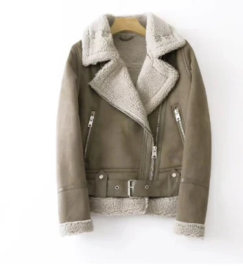 Weiche Jacke für mit Seitentaschen für Damen