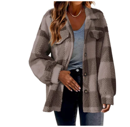 Button-Down-Jacke für Damen