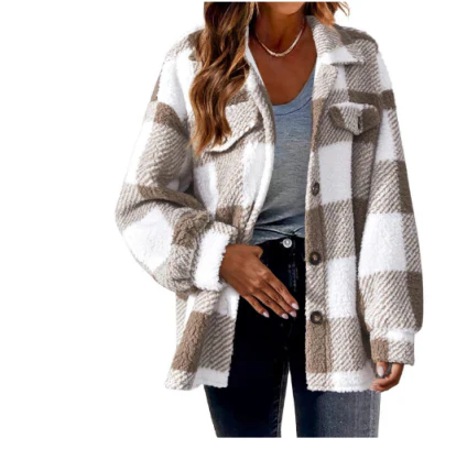 Button-Down-Jacke für Damen