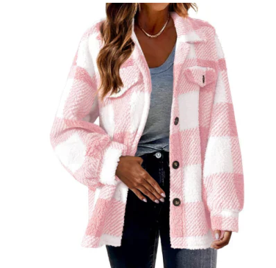 Button-Down-Jacke für Damen