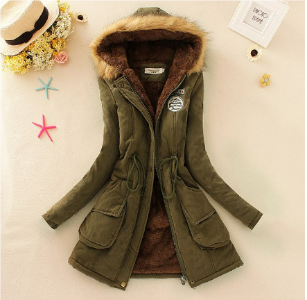 Winterparka-Jacke für Damen