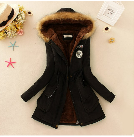Winterparka-Jacke für Damen