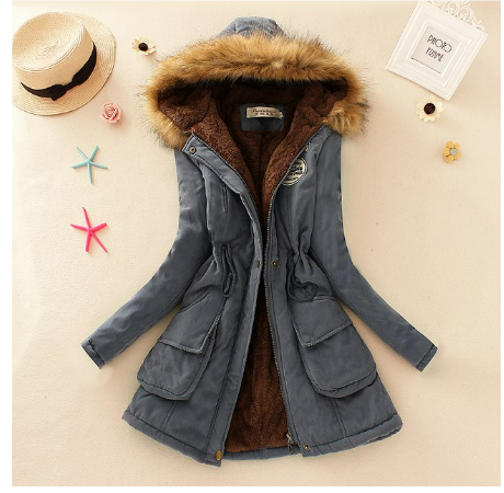 Winterparka-Jacke für Damen