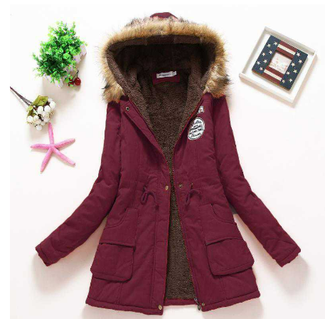 Winterparka-Jacke für Damen