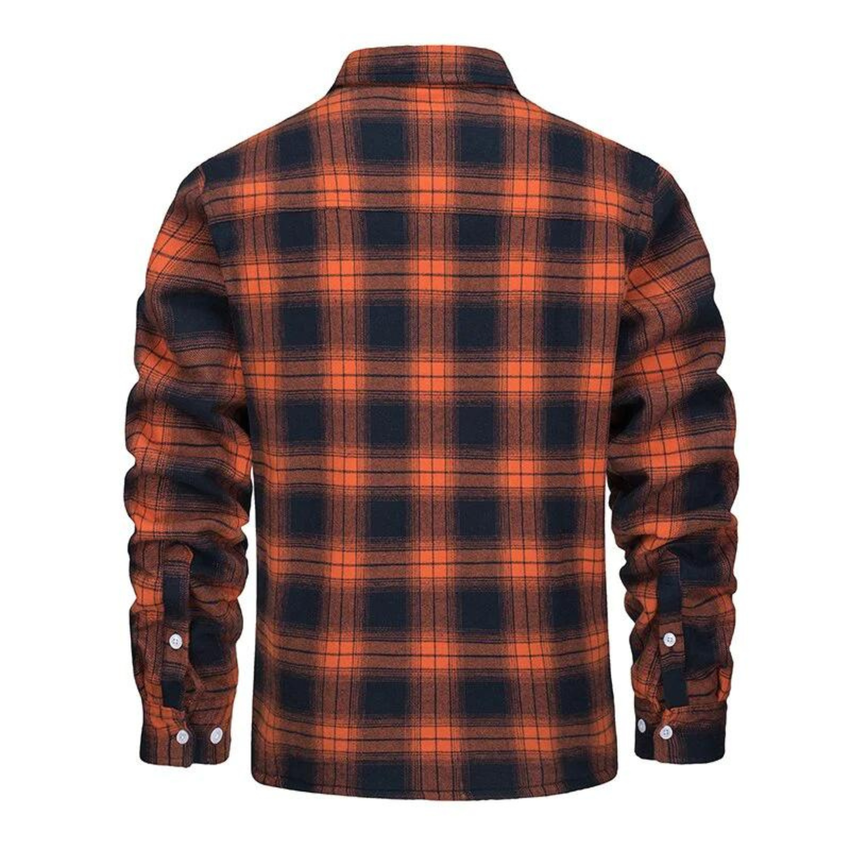 Denver - Lässiger Winter Stilvolle Karierte Jacke mit Fleece Futter für Herren