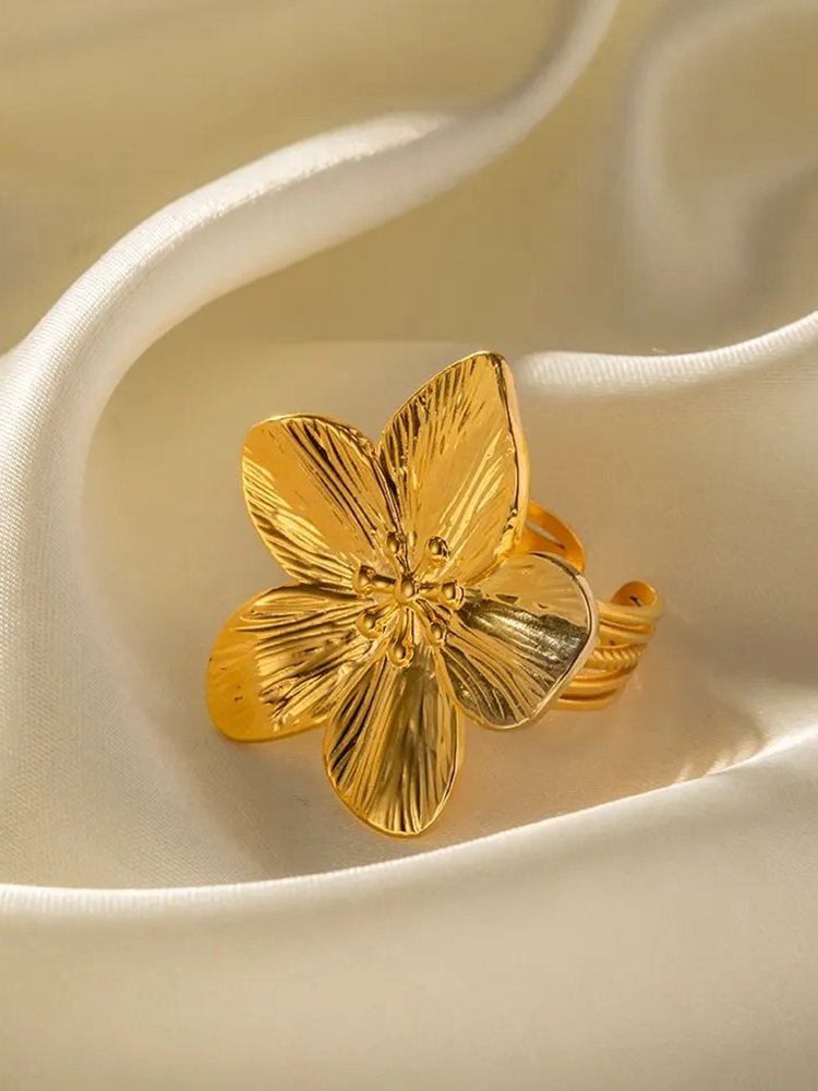 Rosina - Verstellbarer Blumenring