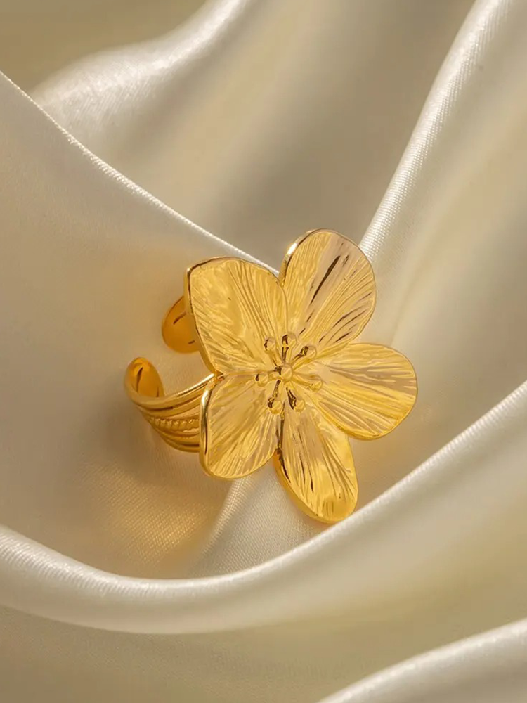 Rosina - Verstellbarer Blumenring
