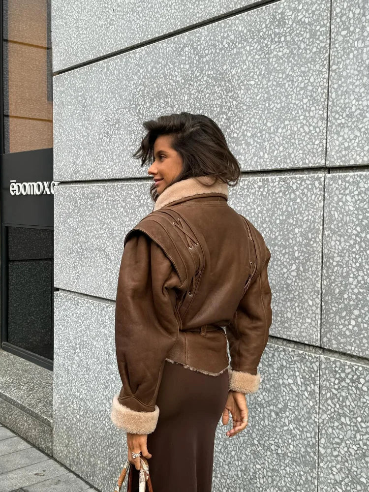 Paloma | Trendy Chic Warmth Woman's Fall Jacket