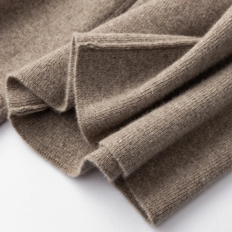 Weite Strickhose | Elastischer Bund | Kuscheliger Komfort