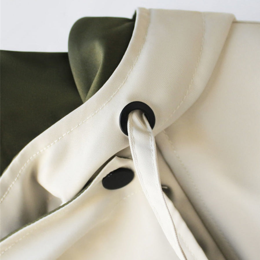 Silke - Modischer Trenchcoat mit Kapuze