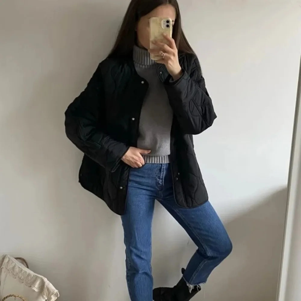 Elisa - Oversized Steppjacke