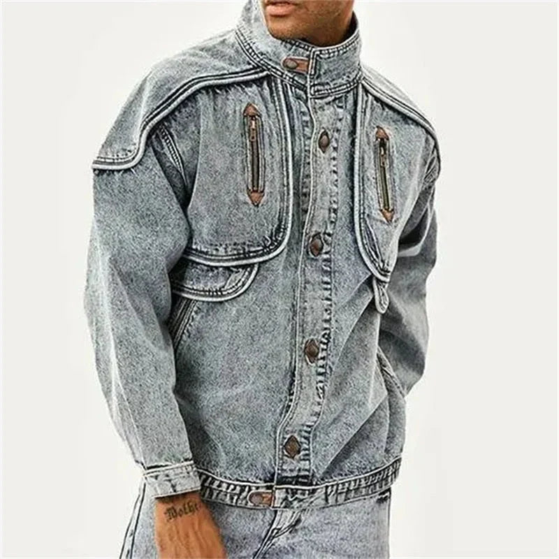 Prosper | Slim Stilvolle Herren-Moto-Jacke