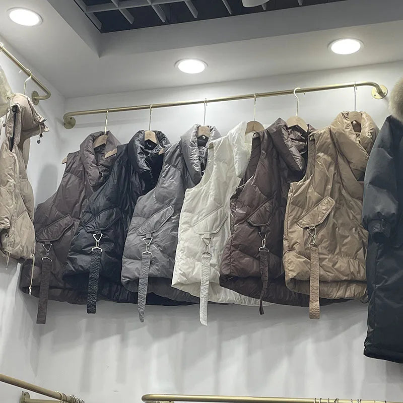 Liana - Oversized Daunenweste für Damen
