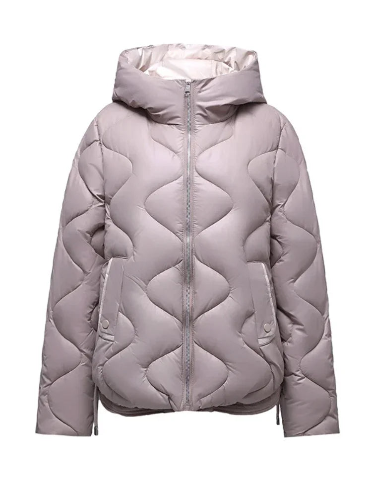 Yuna – Stylische Steppjacke mit Kapuze