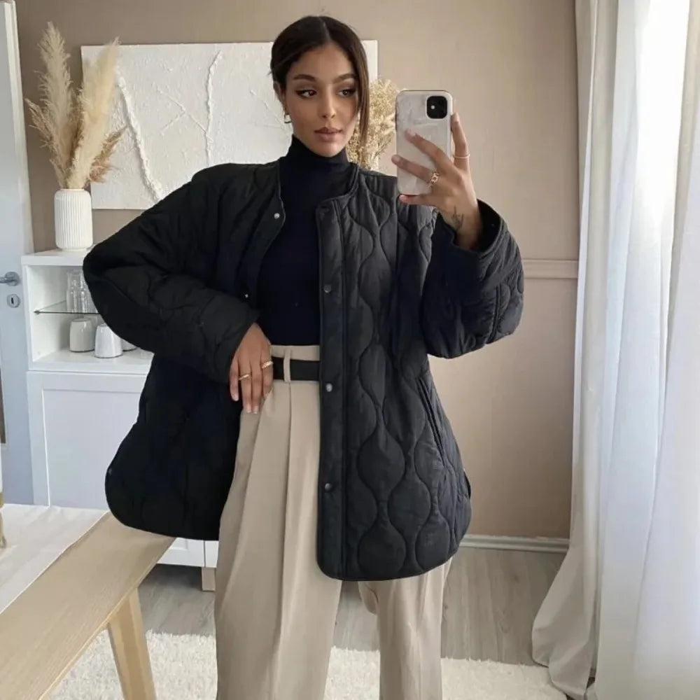 Elisa - Oversized Steppjacke