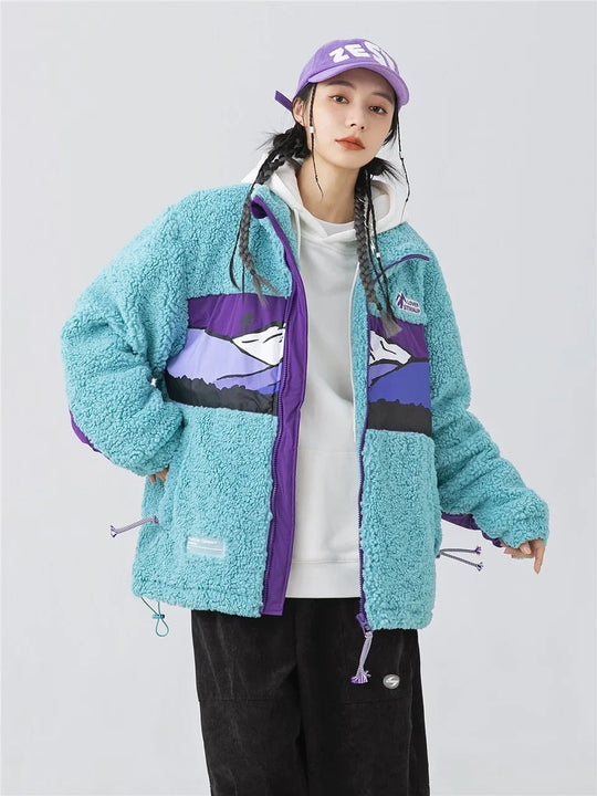Zevi | übergroße wolljacke