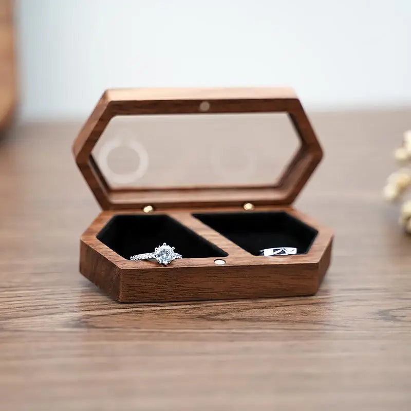 Chaste | Premium Holz-Schmuckkästchen