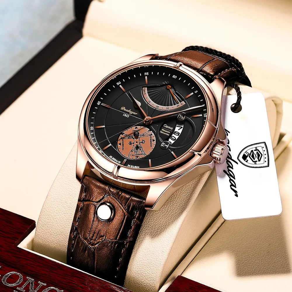 Aarnink - Luxuriöse Herren-Quarz-Armbanduhr
