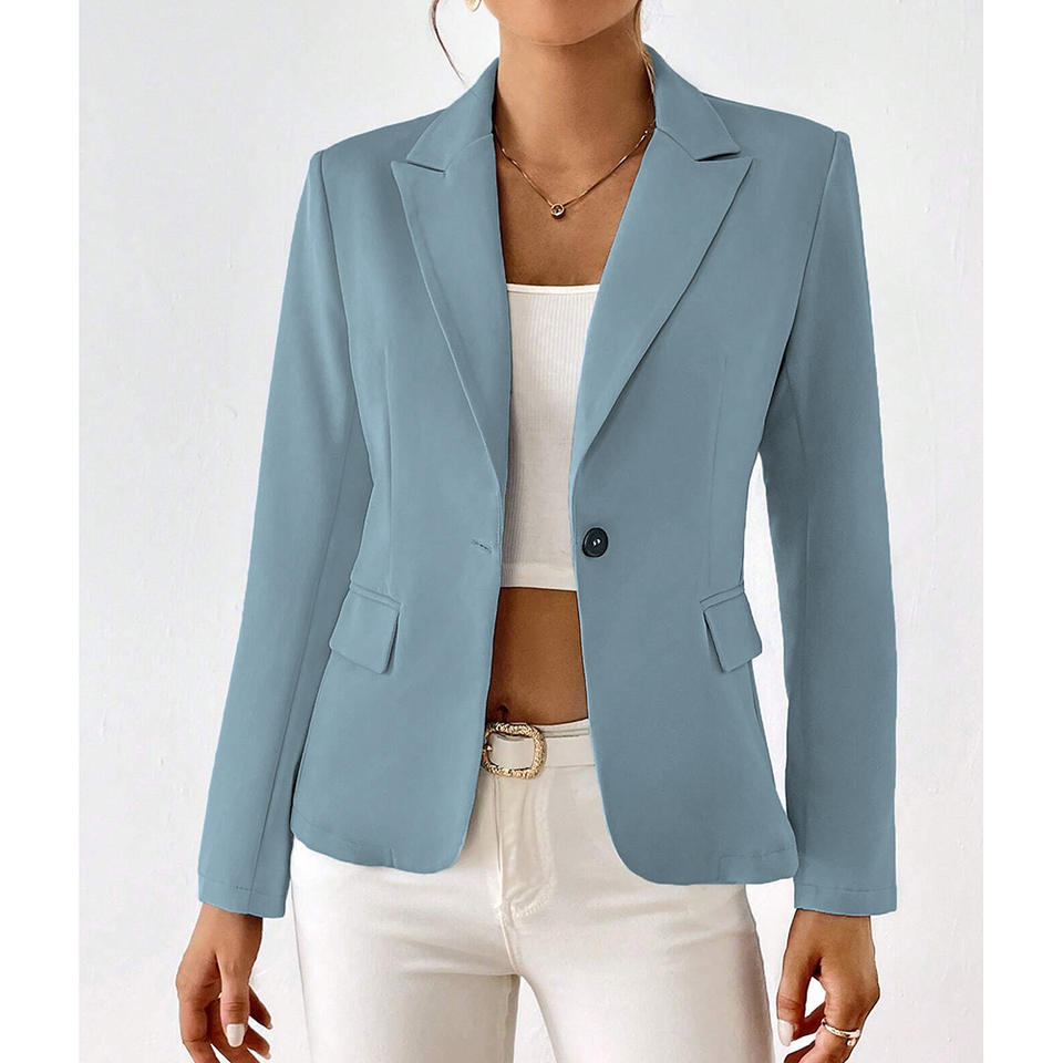 Anspruchsvoller Blazer mit Knopf für Frauen