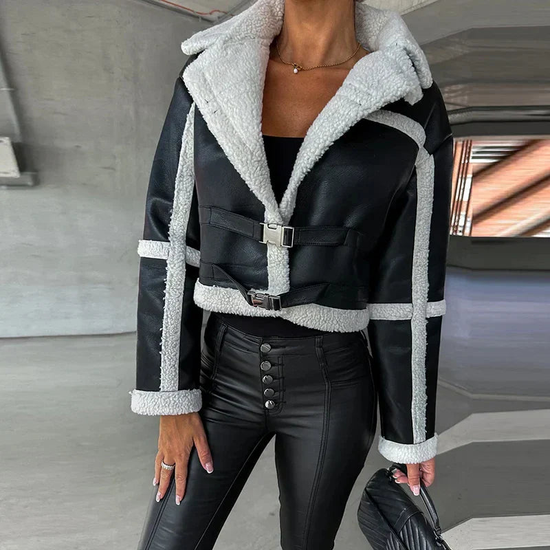 Amara - Stilvolle und Chice Herbst Wolljacke für Damen