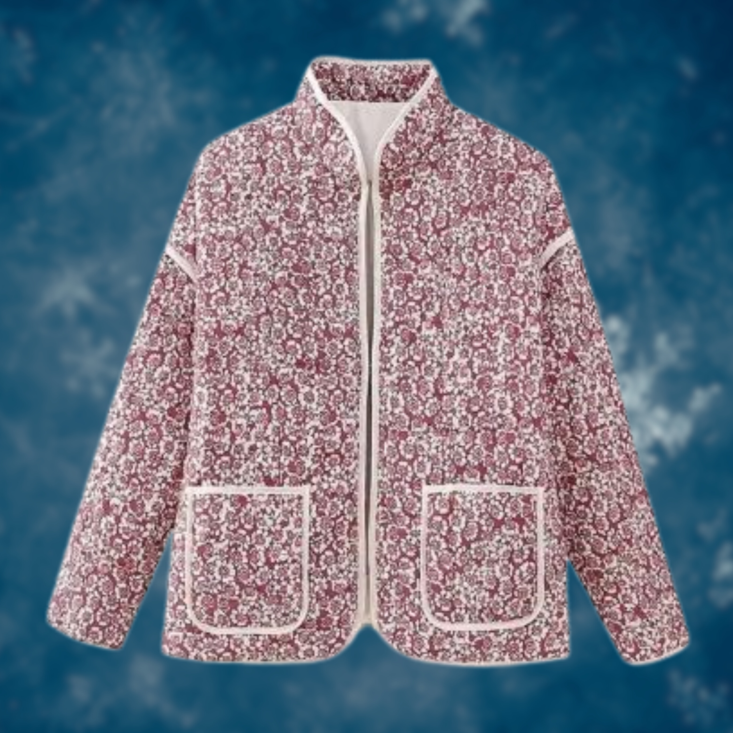 Rhealy - Gesteppte Vintage-Jacke für Damen