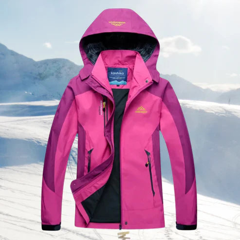 Wasserdichte Kapuzenjacke für Damen