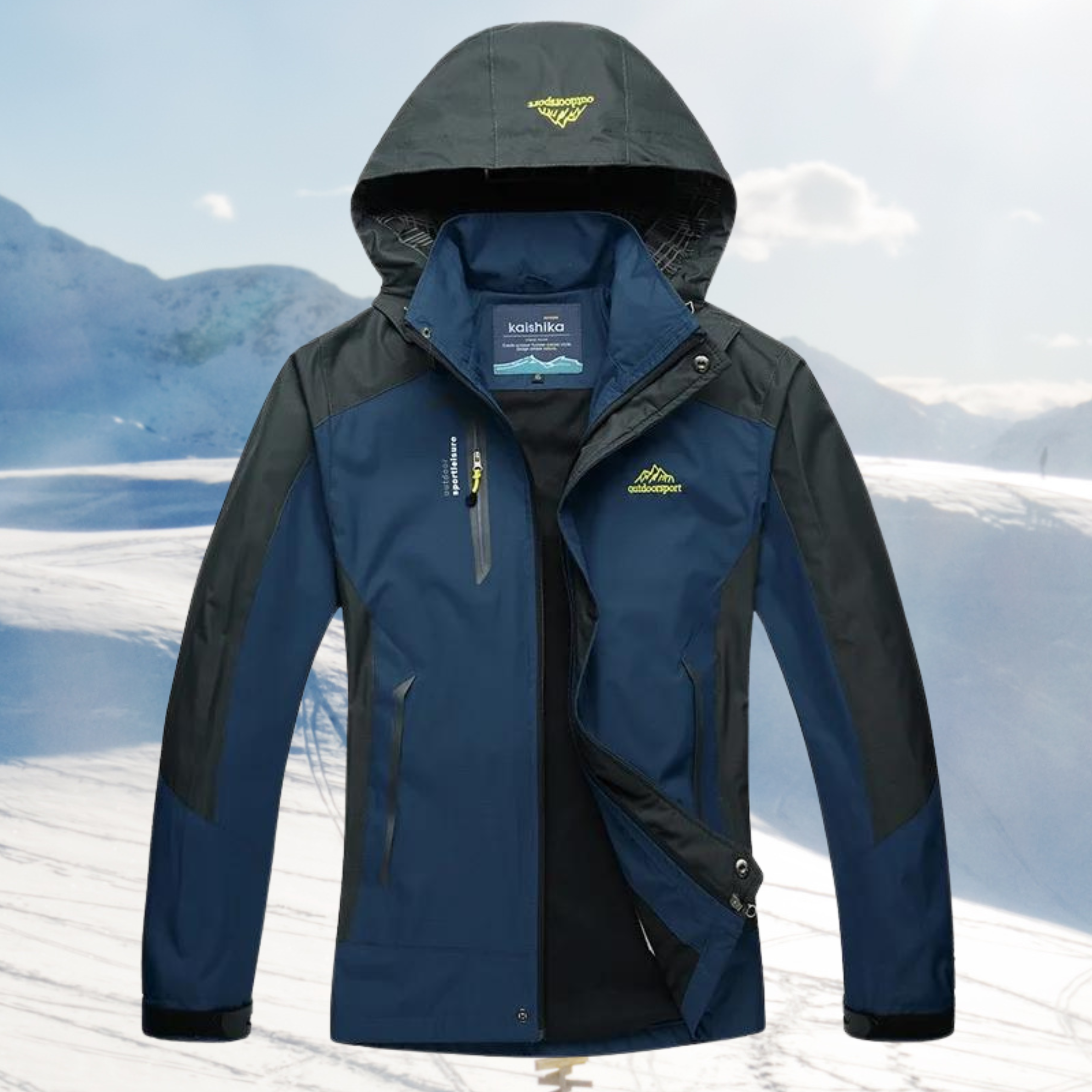 Wasserdichte Kapuzenjacke für Damen