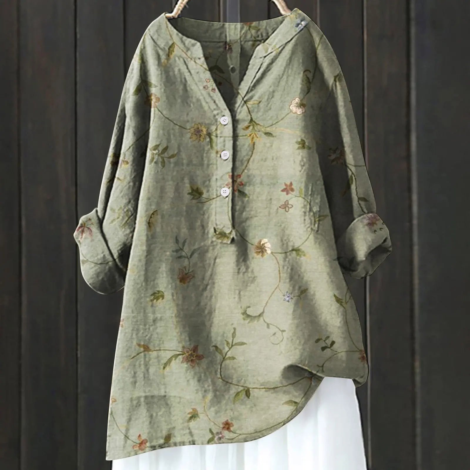 Jullie™ - Lässige Blumenbluse