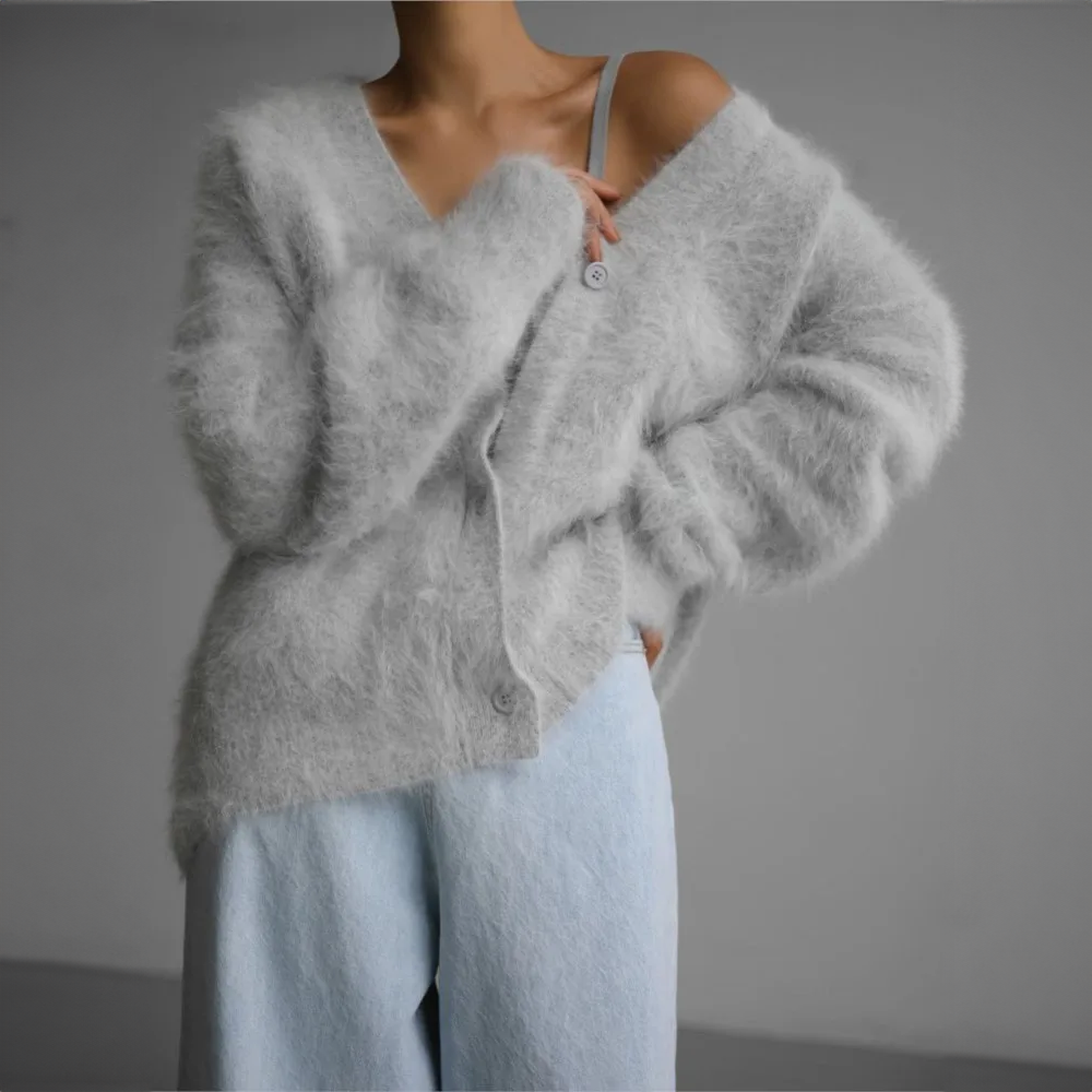 Rose | Bequemes Oversized Kaschmir-Pullover