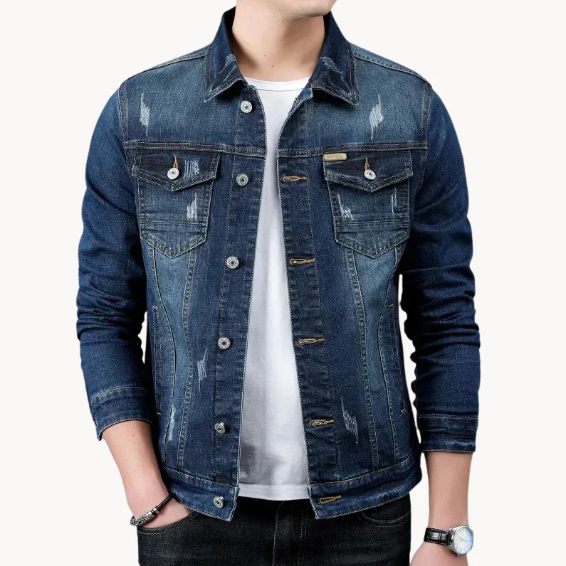 Bertrand | vintage gewaschene herrenjacke