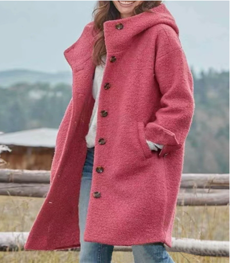 Merle Dicker Hooded Coat