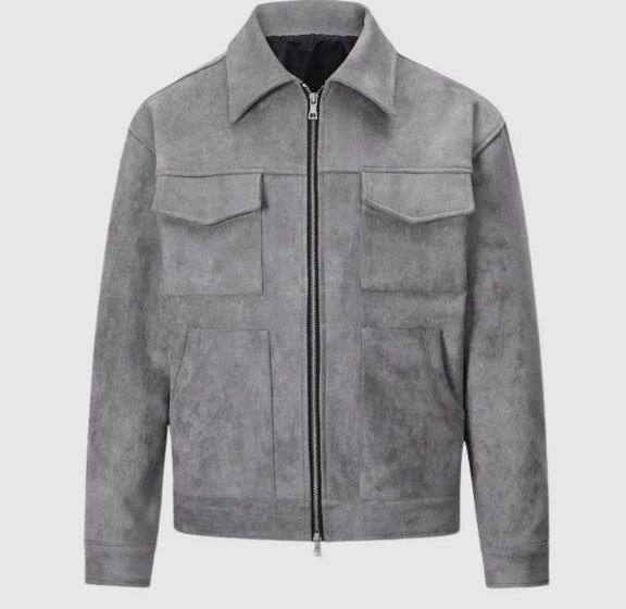 Lionel – klassische wildleder-strabenjacke