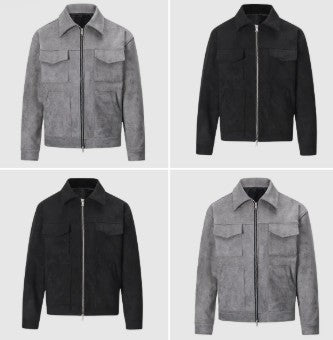 Lionel – klassische wildleder-strabenjacke
