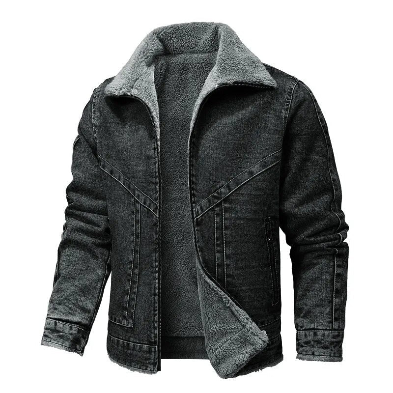 Adam - Lässige Frühlings-Denimjacke für Herren