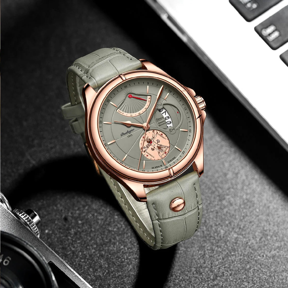 Aarnink - Luxuriöse Herren-Quarz-Armbanduhr
